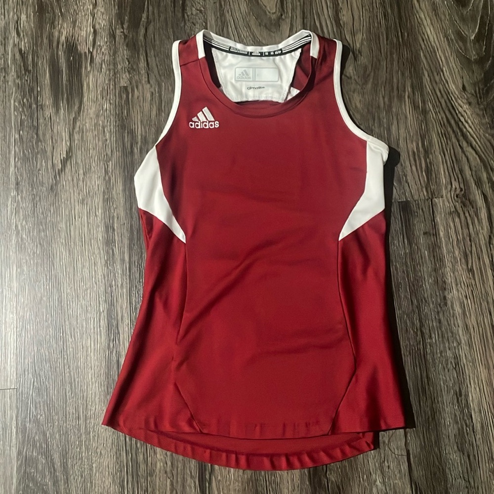 Adidas Red Tank top